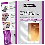 dipos I 2X Schutzfolie klar kompatibel mit Samsung Galaxy C9 Pro Folie Display