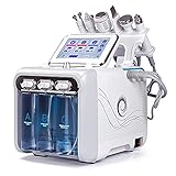 RAXST Beauty Machine - 6 IN 1 Spa-Nutzung Diamant Peeling und Wasserstrahl Beauty Aqua Facial Hydro Dermabrasionskin Pflege Beauty Tools Mitesser Entferner Hautaufhellung Verjüngung