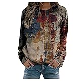 Zshosam Pullover Damen Kapuzenpullover Damen Weiß Damen Teenager Mädchen Kawaii Dino Hoodie Pullover mit Kapuze Dinosaurier Kapuzenpullover Sweatshirt Langarmshirt Oberteile Top ohne T