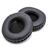 vhbw Ear Pads Ohrpolster-Kissen Ohrmuscheln schwarz 3.85cm 8cm kompatibel mit Kopfhörer Headset Sony MDR-7502, MDR-V500, MDR-V500DJ, MDR-V55, MDR-V55DJ