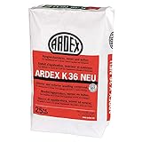 ARDEX K36 NEU Ausgleichsmasse 25 kg - Zum Spachteln, Ausgleichen und Nivellieren im Außen- und Innenb