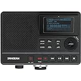 Sangean, DAR101 Sangean Digital Voice Recorder - Diktiergerät für Aufnahmen und Musik - LCD - Schw
