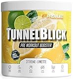 Pre-Workout-Booster Trainingsbooster 360g - Zitrone-Limette - TUNNELBLICK Booster mit Citrullin, Taurin, Koffein & Guarana - optimal hochdosiert - Made in Germany