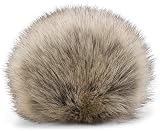 styleBREAKER Kunstfell Bommel für Mützen und Beanies, Fake Fur, Winter Fellbommel 04024161, Farbe:Beige-G