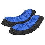 FLIXi Schuhüberzieher aus Baumwolle und Antislip Material – atmungsaktive Überschuhe - wiederverwendbar - Größe 40 - in B