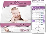 Easy@Home 50 Ovulationstest + 20 Schwangerschaftstest frühtest - Empfidlich Kinderwunsch Fruchtbarkeitstests für Eisprung 25 mIU/ml und Schwangerschaftstests 10 mIU/ml mit optimaler S