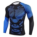 Bascar Herren T-Shirts FeuchteWickingSportActive Top Blusen für M