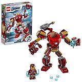 LEGO 76140 Super Heroes Marvel Avengers Iron Man Mech Spielset, Kampf-Actionfigur für Kinder ab 6 J