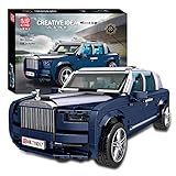 Mould King 10017 Technology Rolls-Royce Cullinan Model of Machinery Group Groß MOC Klemmbausteine Bauset Kompatibel mit Lego Technologie Modell Kinderspielzeug