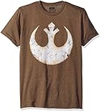 Star Wars Herren Alliance Emblem Logo T-Shirt, Mokka Heather, M