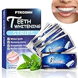 Bleaching Stripes,White Stripes,Zahnaufhellung Zahn Bleaching Strips,no-slip technology für Weiße Zähne Weisser Machen Zahn Teeth Whitening 28 p