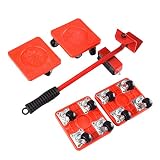 RAD BAR MOOVER Gerät Hubsystem Werkzeuge, Möbel bewegende Roller Set, Möbel Mover Rad Bar Roller Gerät Haushalt Heavy Suffs Moving Hand Werkzeug