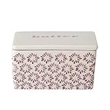 Bloomingville Butterdose Maya, rot, Keramik