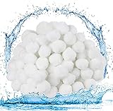 Filterbälle, Filterballs Pool, Filterballs für Sandfilteranlagen, 700g Filterballe für Pool Filter, Sandfilteranlage Filterbälle, Sandfilter Bälle, Rsetzen 25 kg Filtersand für Pool S