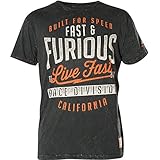 Affliction Fast & Furious T-Shirt Race Division Schwarz, M