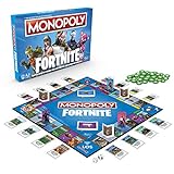 Hasbro Monopoly E6603100 Monopoly Fortnite Edition, Familienspiel, M