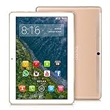 TOSCIDO 4G LTE Tablet PC 10-Zoll-Android 10.0, 4GB RAM, 64GB ROM, Octa Core, Dual-SIM, WLAN, Dual-Stereo-Lautsprecher - G