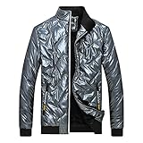 Bonnierdy Herren Thermo Jacket Ultra-Leichte Daunenjacke Warme Outdoorjacke Mit Kapuze, Wasserabweisend, Winddicht Thermojacket Daunen Thermojack