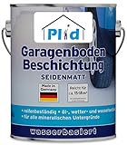 prinzcolor Premium Garagenbodenbeschichtung Bodenbeschichtung Bodenfarbe Silbergrau 2,5