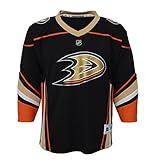 Outerstuff Unisex Kinder Replik Trikot Home Replica Jersey Home, Unisex Kinder, 9K5TTHCAC DUC --T3T, Schwarz , Einheitsgröß