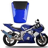 Artudatech Motorrad Soziusabdeckung Sitzkappe Verkleidung Heckabdeckung Rücksitzbezug Rear Seat Cowl Fairing Tail Cover für Yamaha YZF-R6 YZF R6 1998-2002
