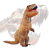 Halloween erwachsene aufblasbare T-rex Dinosaurier-Partei-Kostüm Lustige Kleid B