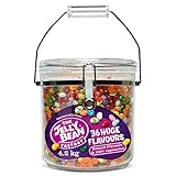 The Jelly Bean Factory - 36 Gourmet Flavours im Monster Jar - Großpackung: 4,2 kg - 36 Geschmacksrichtungen - 100% Vegetarisch - Süßigkeiten - Geschenk