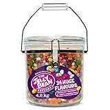 The Jelly Bean Factory - 36 Gourmet Flavours im Monster Jar - Großpackung: 4,2 kg - 36 Geschmacksrichtungen - 100% Vegetarisch - Süßigkeiten - Geschenk