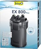 Tetra Aquarium Außenfilter EX 800 Plus - leistungsstarker Filter für Aquarien bis 300 L, schafft kristallklares fischgerechtes W