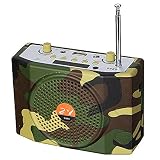 MKIU Tragbare Elektronische Vogelrufer, 38w Jagd Decoy Calls Elektronische Vogelrufer Camouflageelektrische Jagd Decoy Lautsprecher Mp3 Lautsprecher Remote C
