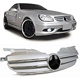 Carparts-Online 13817 Kühlergrill Grill Sport Optik Silber C