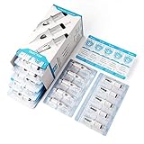 Solong Tattoo Nadeln (50Pcs Mixed RL RS M1) Tattoo Needles # 12 Standard Einweg sterilisierte professionelle Sicherheitspatronen Tattoo Künstler Liner 50Pcs Standard Pack EN02D-50KIT-B
