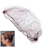 Healifty 50pcs Haar Netze Invisible Elastic Edge Mesh für Frauen Phantasie Haarschmuck Haarnetz für Mädchen,