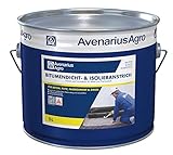 Avenarius Agro Bitumen-Dicht Isolieranstrich Bitumenanstrich für Keller Dach uvm (5 Liter)
