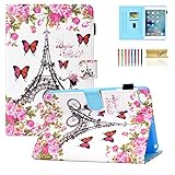 Casii Schutzhülle für iPad Mini 1 2 3 4, weiches TPU-Leder, leichter Magnetverschluss, Ständer-Abdeckung mit automatischer Sleep/Wake-Funktion, für Apple iPad Mini 1/Mini 2/Mini 3/Mini 4, B