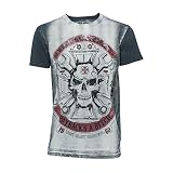 WEST COAST CHOPPERS WCC T-Shirt Mechanic Washed Black-XXL