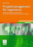 Projektmanagement für Ingenieure: Gestaltung technischer Innovationen als systemische Problemlösung in strukturierten Projek