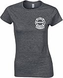 Chicago Fire Dept. Paramedic - T-Shirt für Frauen (M, DarkHeather)