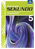 Sekundo: Mathematik für differenzierende Schulformen - Ausgabe 2009: Arbeitsheft 5 mit Lösungen (Sekundo - Mathematik für differenzierende Schulformen: Ausgabe 2009 für das 5. und 6.Schulahr)
