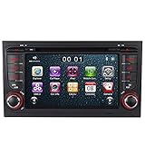 Bilaterale Taste 7' AUTORADIO MIT 3G DVD GPS Navigation USB SD Bluetooth Autoradio CD Moniceiver+Bluetooth+ Dual Zone+Subwoofer+DAB+Mirrorlink+VMCD Für Audi A4 S4 RS4 B6 B7 Seat Ex