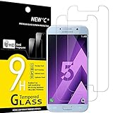 NEW'C 2 Stück, Panzer Schutz Glas für Samsung Galaxy A5 2017, Frei von Kratzern, 9H Härte, HD Displayschutzfolie, 0.33mm Ultra-klar, Ultrabeständig