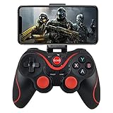 Megadream Android Gamepad Controller, Wireless Key Mapping Gamepad Joystick Perfect for PUBG & Fotnite & More, Compatible for Android Samsung Galaxy HTC LG Other Phone (Not for Firestick)