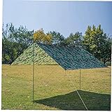 Sun Sail Shade 300 * 300 cm Rechteck Wasserdichte Farbta Segel UV Wetterbeständigkeit Sun-Proof für Pergola Camping Pergola Balcon mit Freiem Seil [Tarnung] Nutzen Sie günstige gute Q