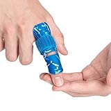 Kuangmi Finger Sleeve Unterstutzung Protector und Verletzungen beim Sport 1 Stuck,Blue S/M