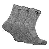 GIESSWEIN Merino Trekkingsocken - 3er Pack gepolsterte Wander-Socken für Damen & Herren, Outdoor Funktionssocken aus Merinowolle, Anti-Blasen-Polsterung
