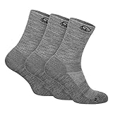 GIESSWEIN Merino Trekkingsocken - 3er Pack gepolsterte Wander-Socken für Damen & Herren, Outdoor Funktionssocken aus Merinowolle, Anti-Blasen-Polsterung