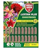 PROTECT GARDEN Lizetan Plus Combistäbchen Schädlingsfrei gegen Blattläuse und andere saugende Schädlinge und Premium-Dünger in Einem, 20 Stück