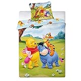 2 TLG Kinderbettwäsche 100x135 40x60 Disney 1017 Winnie T