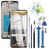 HBIHGHHONG LCD für Samsung Galaxy A02s, LCD Display Touchscreen Digitizer Assembly für Samsung Galaxy A025F A025M A025F/DS A025G/DS Ersatz mit Rahmen (kleines Glas, GE Version)