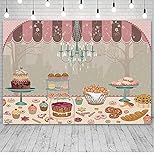 2,7 x 1,5 m Baby-Party, Geburtstags-Hintergründe, Kuchen Smash Dessert Shop, Süßes Party, Donuts, Fotografie-Hintergründe, F